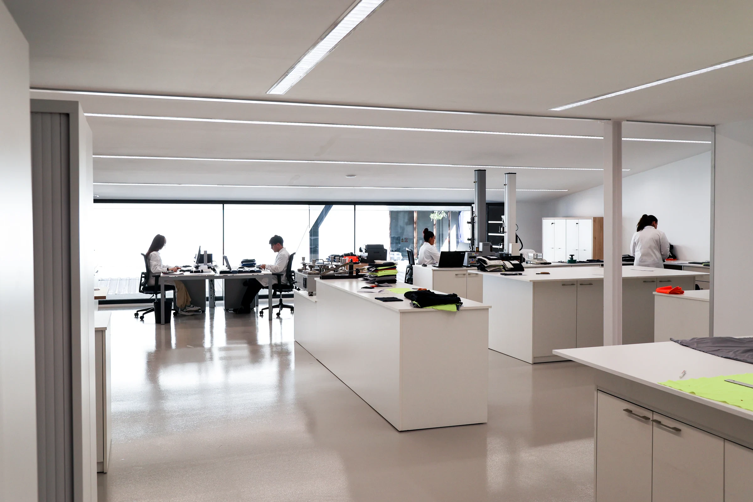 Marina Textil quality laboratory